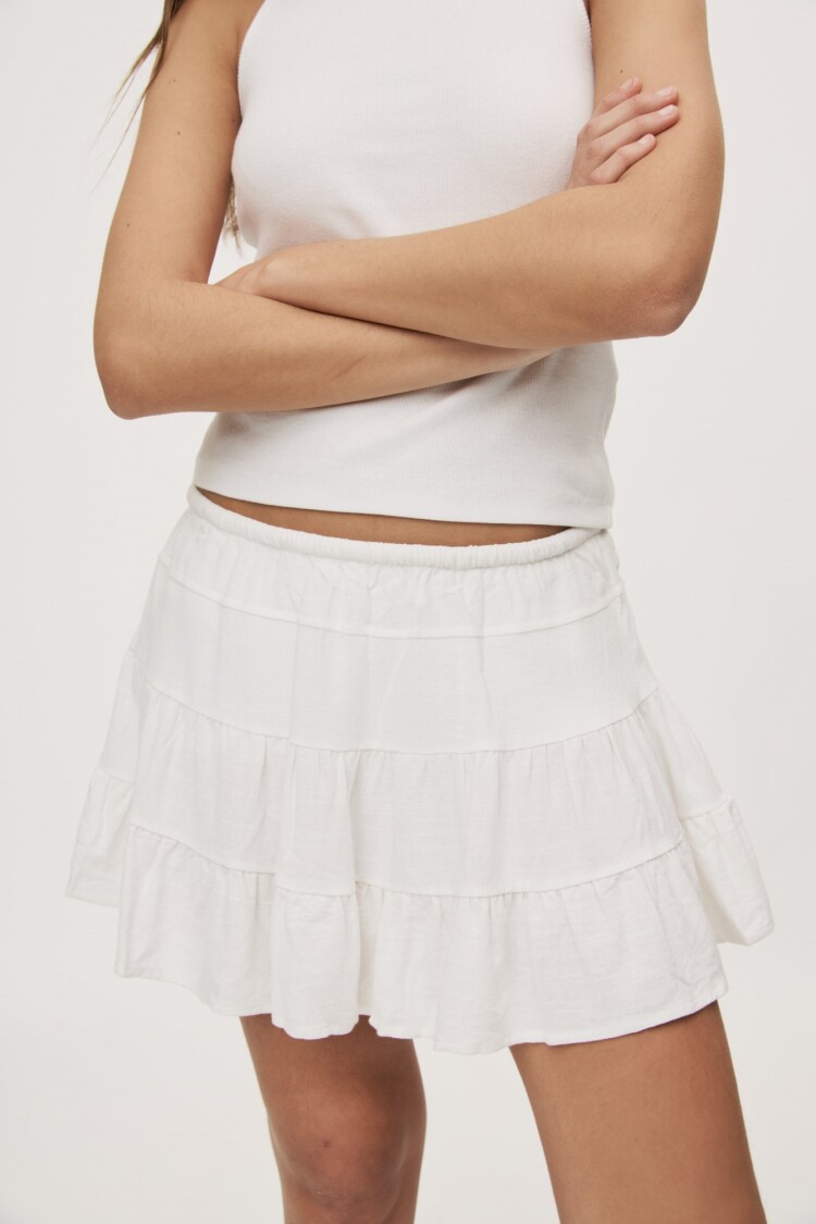 FALDA GEORGIOS Blanco