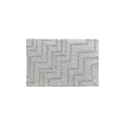 ALFOMBRA 50x80CM LINEAS BLANCA/GRIS ALFOMBRA 50x80CM LINEAS BLANCA/GRIS