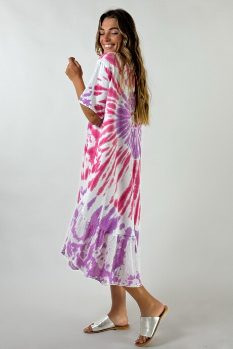 VESTIDO COSMOPOLITAN Fucsia