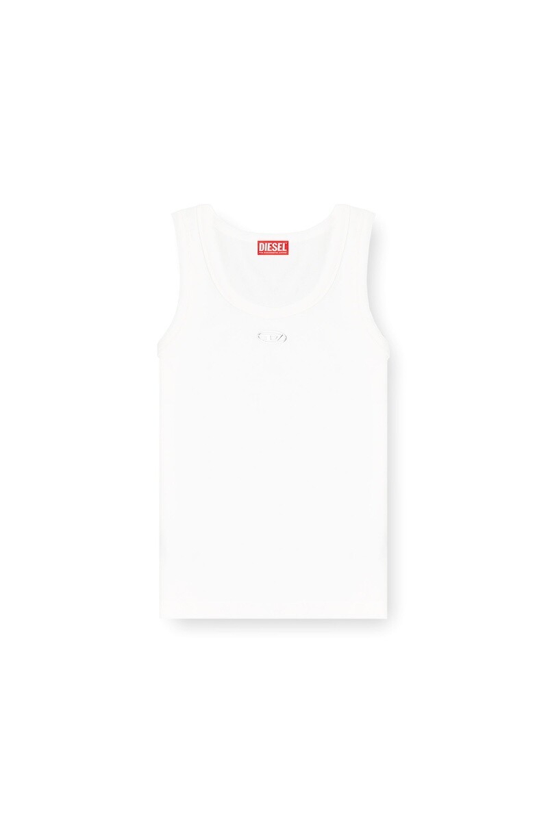 Top Para Mujer T-Anki-Od Tank Top Blanco