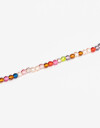 Collares Cortos Lucky charm Collar Corto Beads Facetados - Combinacion Multicolor