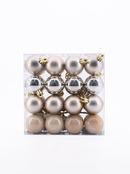 CHIRIMBOLOS SET 32 PCS DORADO