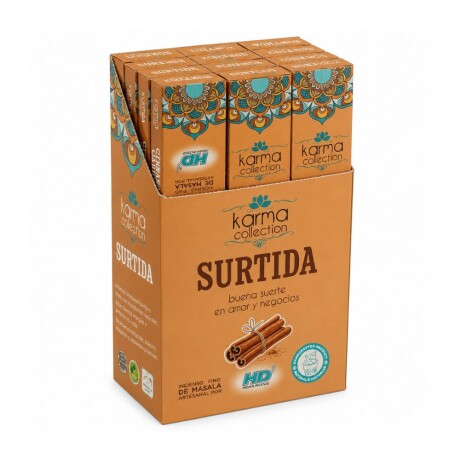 INCIENSO HARI DARSHAN - KARMA CAJA 15GR X12 Caja Surtida
