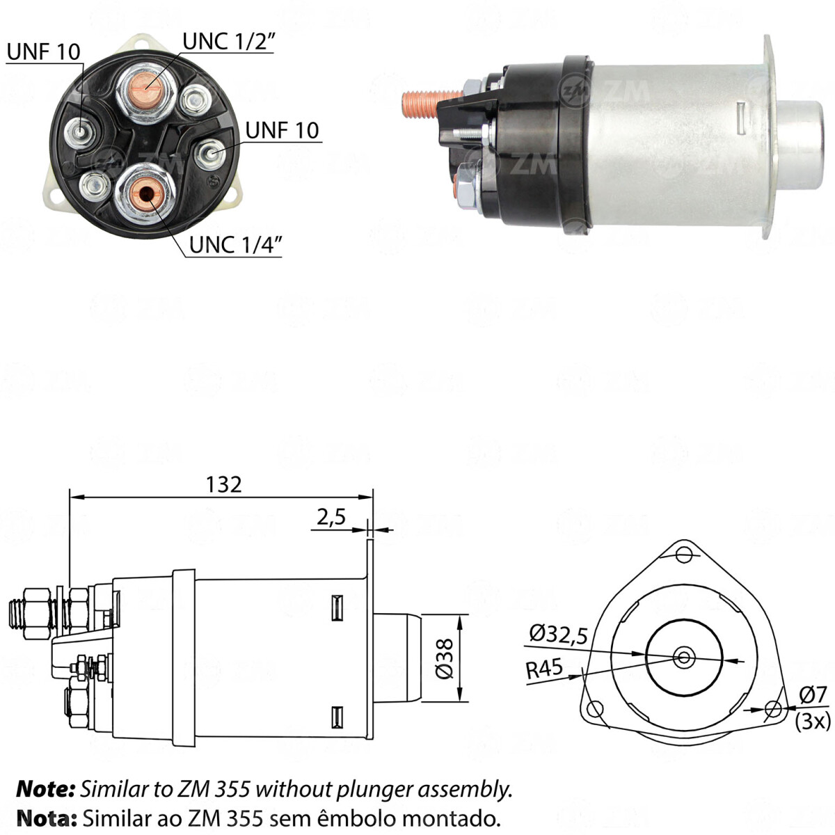 AUTOMATICO DE ARRANQUE - AUTOMATICO DELCO REMY 37MT 12V ZM 