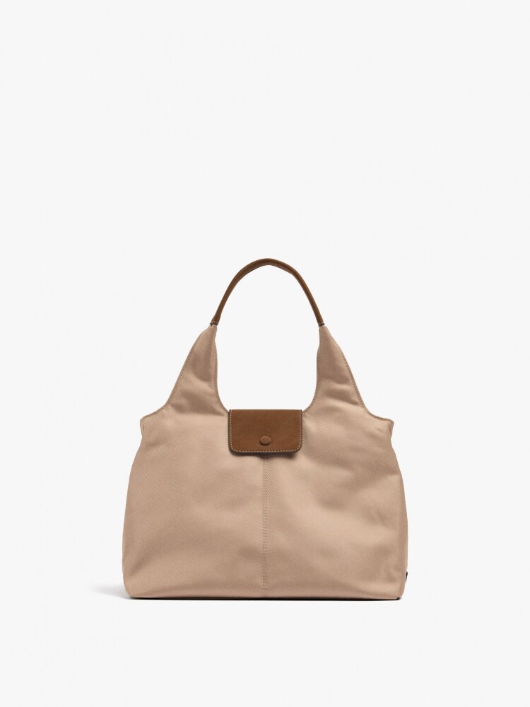 Bolso De Mano De Nylon crudo