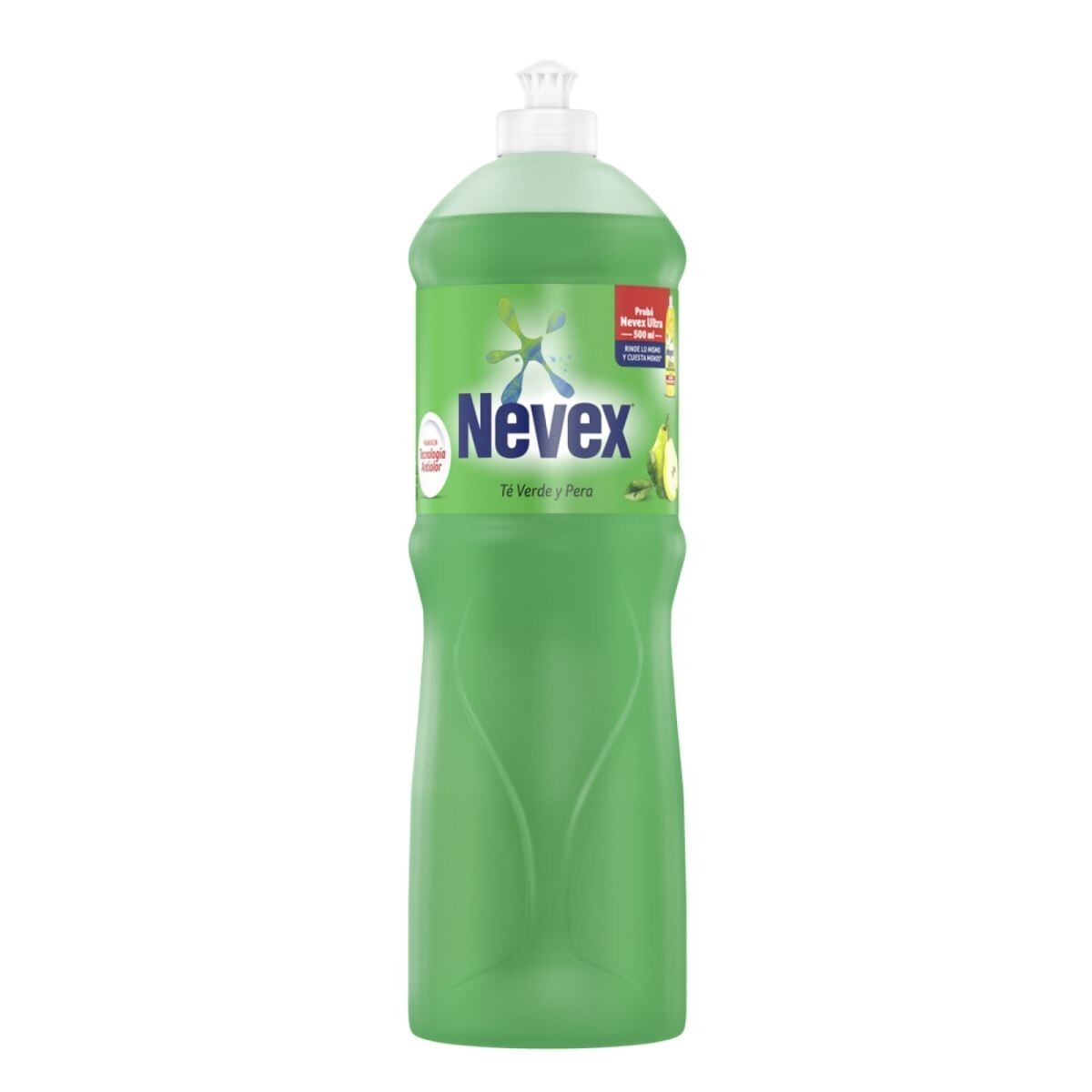 Detergente Líquido Nevex Hurra Té Verde y Pera 1.25 ML 