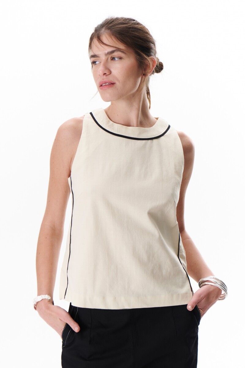 TOP LINO STRECH VIVI BEIGE