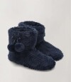 Bota textura Azul