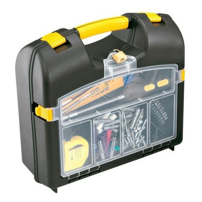 Caja de herramientas para materiales eléctricos Rimax Negro