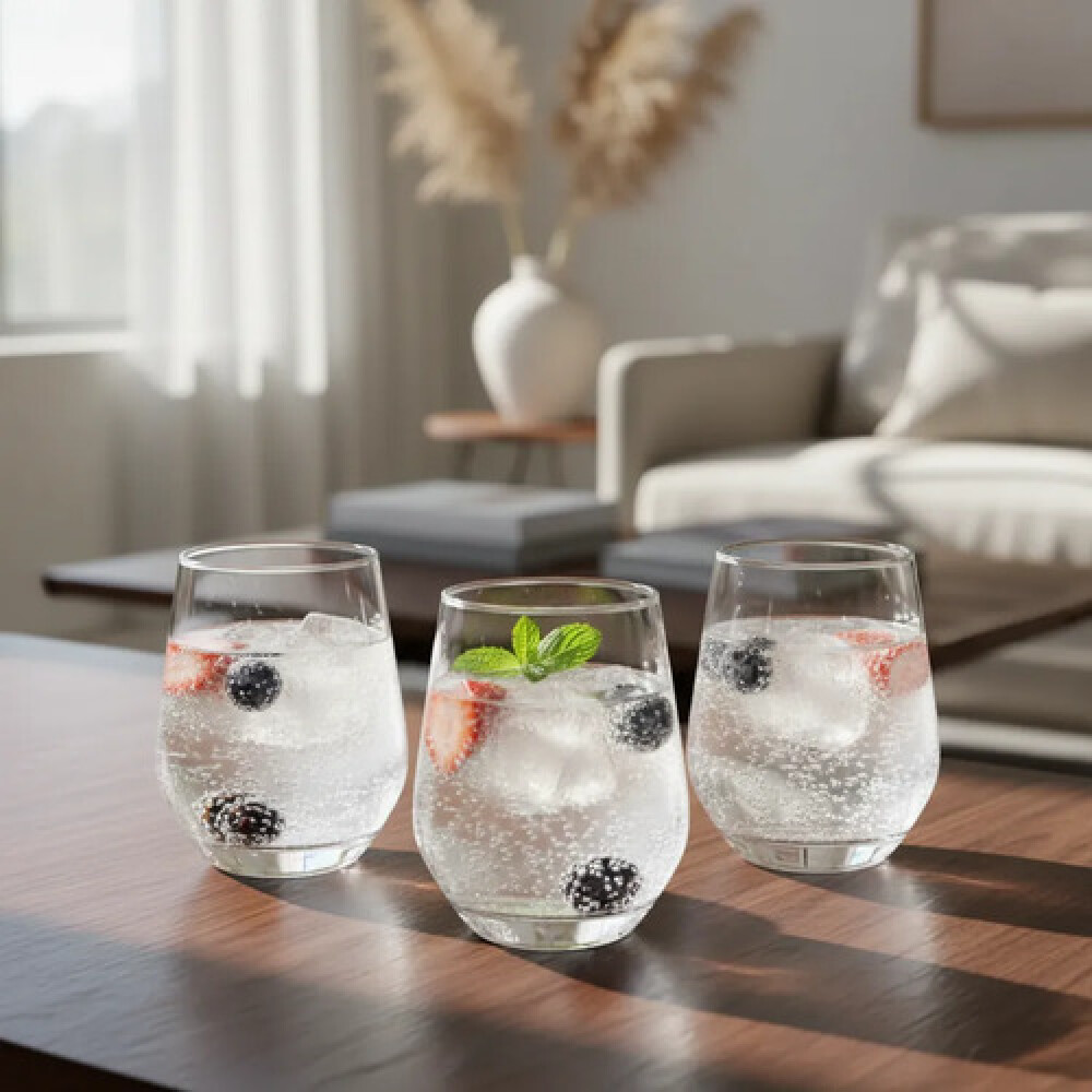 Set vasos Sicilia rock 370 ml x3 CRISTAR Set vasos Sicilia rock 370 ml x3 CRISTAR