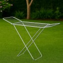 TENDEDERO ROPA ALUMINIO SLIM MOR PLATEADO