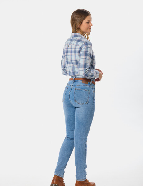 PANTALÓN DE JEAN SKINNY Azul