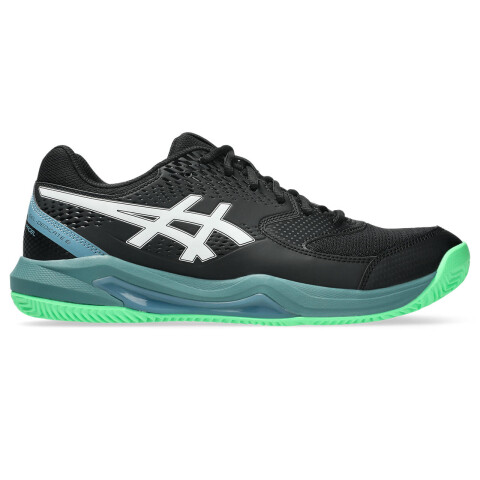 Zapatilla Tenis Gel-Dedicate 8 Padel Hombre Black/vital Green
