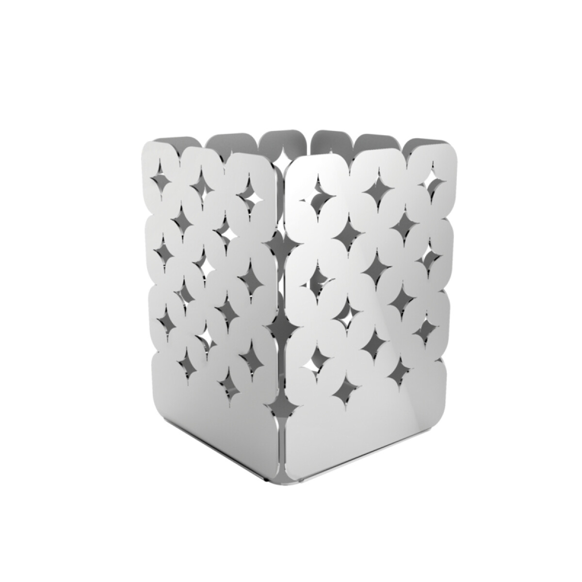 Organizador cuadrado en acero inoxidable, modelo LUCE -TRAMONTINA - TF0005 