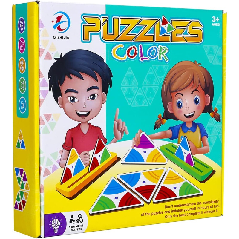 Juego de colores de rompecabezas Juego de colores de rompecabezas