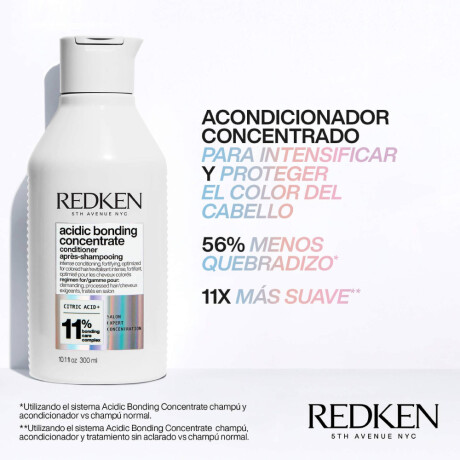 Acondicionador Redken Acidic Bonding Concentrate 300 ml Acondicionador Redken Acidic Bonding Concentrate 300 ml