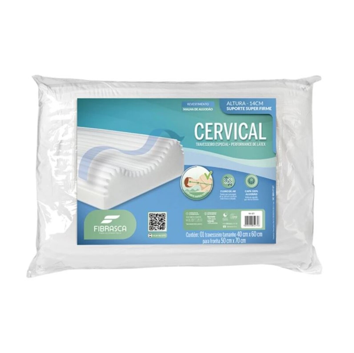 Almohada Cervical Espuma 4275 