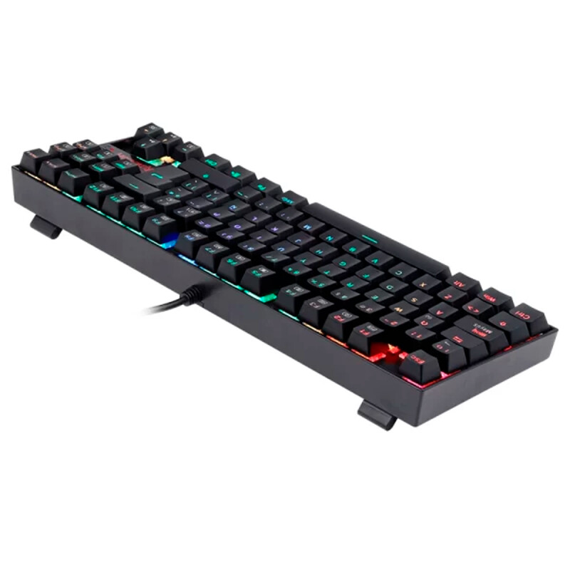 Teclado Gamer Redragon Kumara Black RGB Switch Red Teclado Gamer Redragon Kumara Black RGB Switch Red
