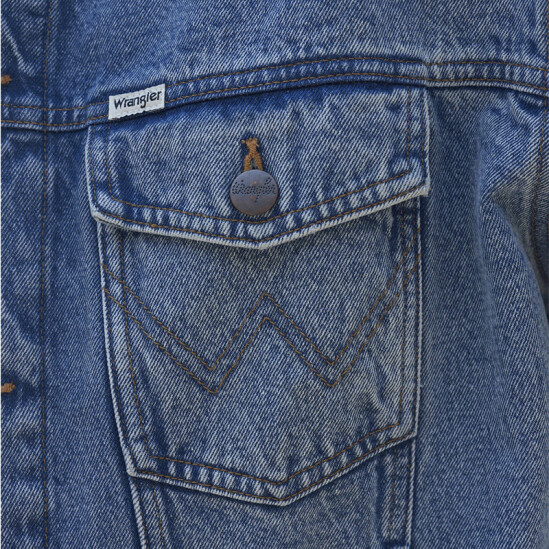 Campera Wrangler Denim Azul