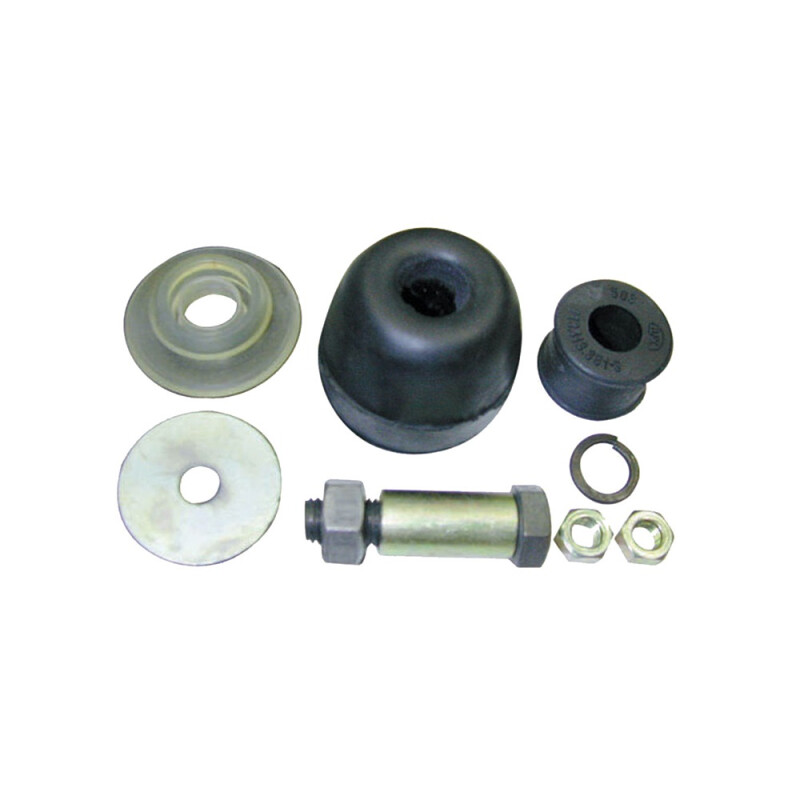 KIT DE TOPE CON BASE Y TORNILLOS BARRA ESTABILIZADORA TRASERA FUSCA 1600 Kit De Tope Con Base Y Tornillos Barra Estabilizadora Trasera Fusca 1600