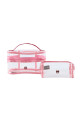 Set/3 Necessaire Oreiro Rosado