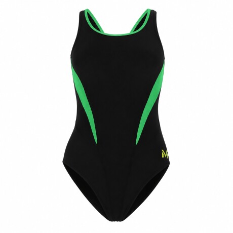 Malla de Baño Michael phelps Team Splice Comp Back Uv 50+ AZUL-NEGRO