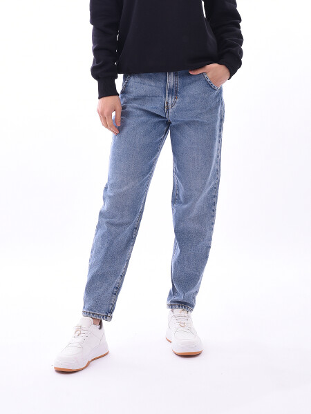JEAN DALIA MOM FIT AZUL CLARO (V)