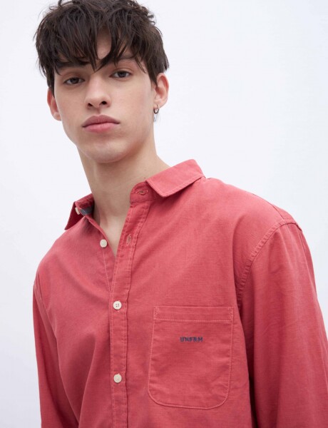 Camisa Salinger Coral