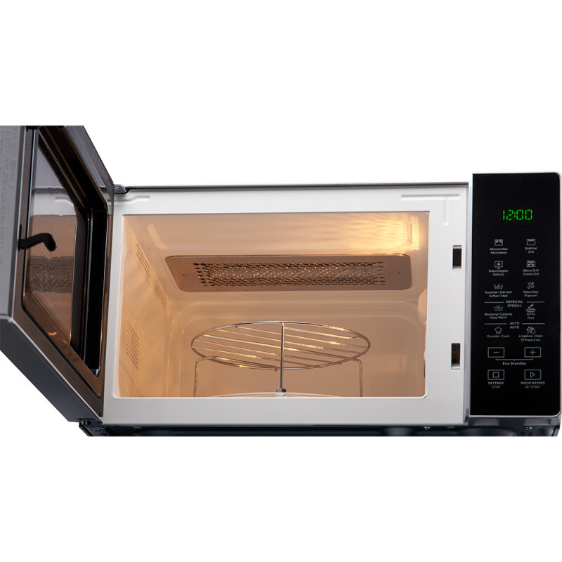 Microondas Whirpool 25 Lts. C/Grill Silver W493 Microondas Whirpool 25 Lts. C/Grill Silver W493