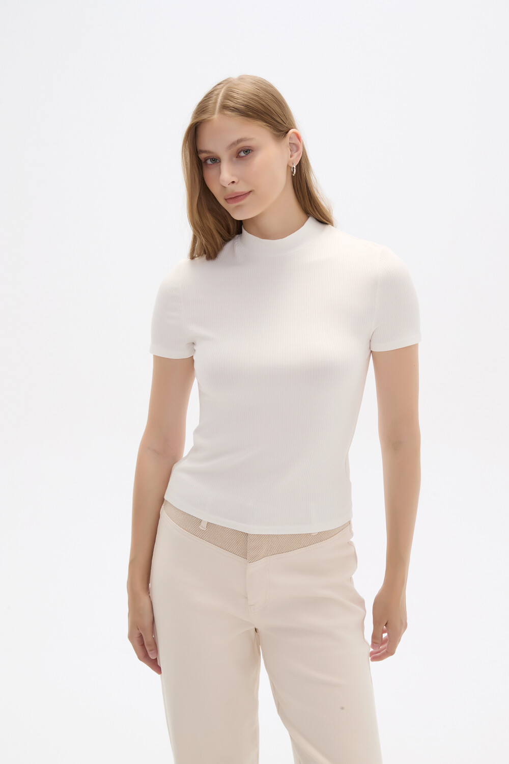 Remera Daly Marfil / Off White