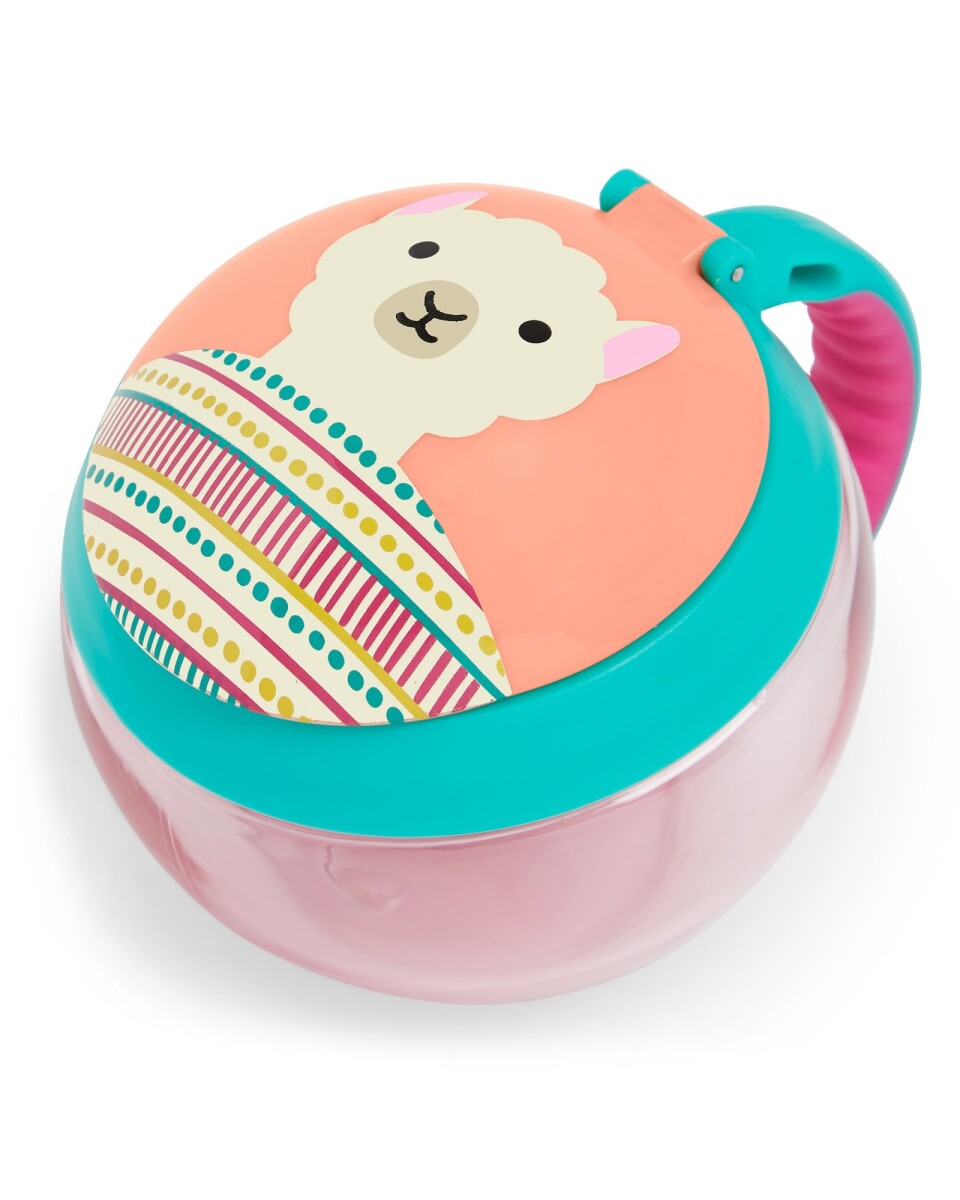 Tupper de Snack para niñas Diseño Llama 