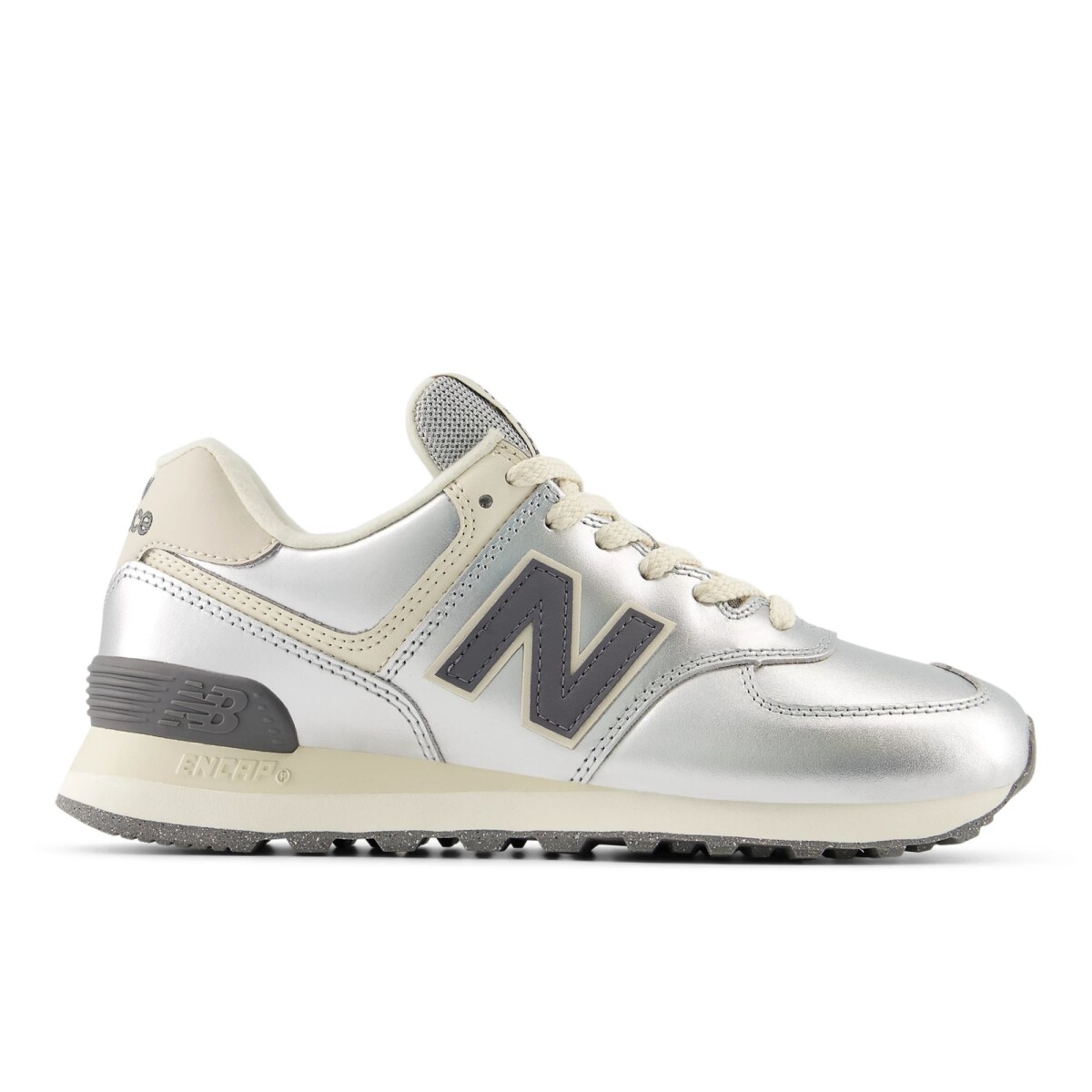 Championes New Balance Running Inspired Mujer WL574MLG - Plateado 