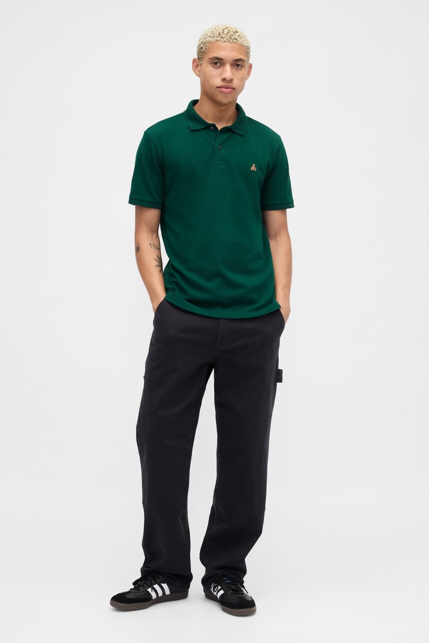 Polo Oso Brannan Hombre Evergreen Glamour