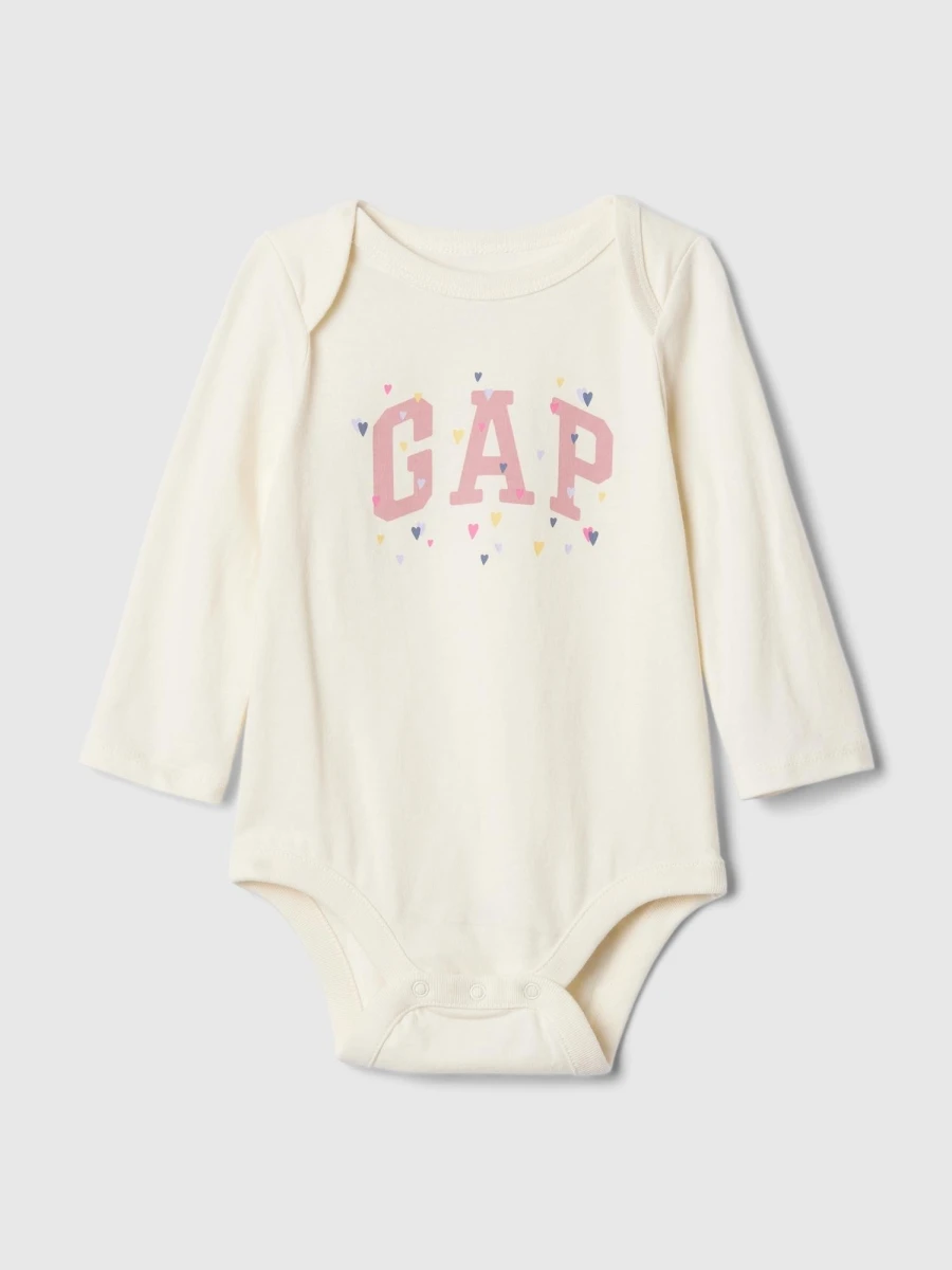 Body Logo Gap Bebè - Ivory Frost 