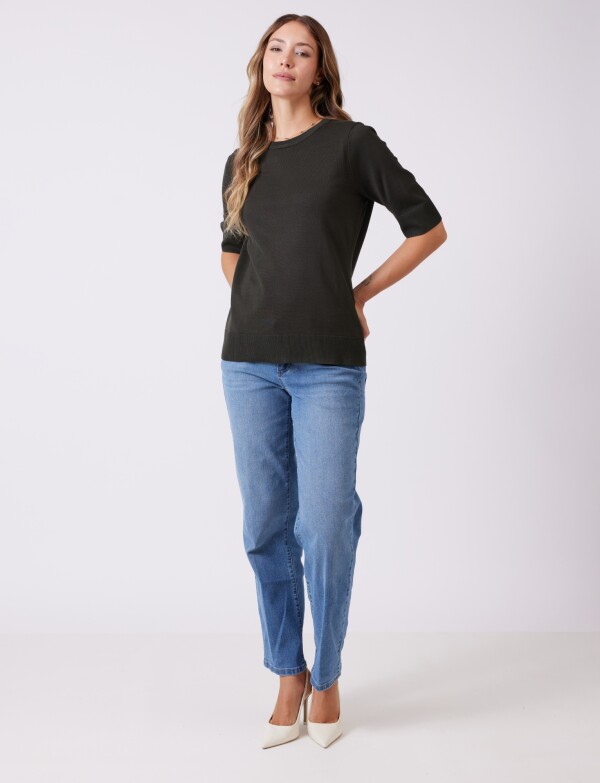 Buzo Basico VERDE OSCURO