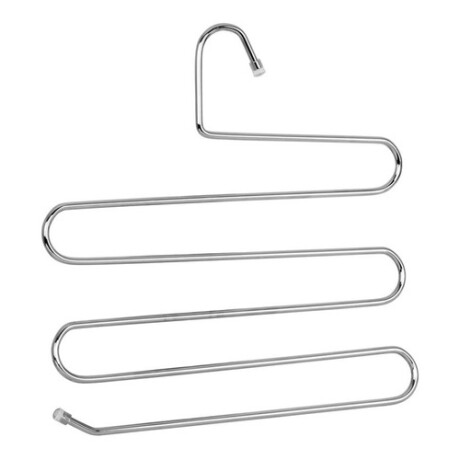 Percha Metalife para pantalones cromada Percha Metalife para pantalones cromada