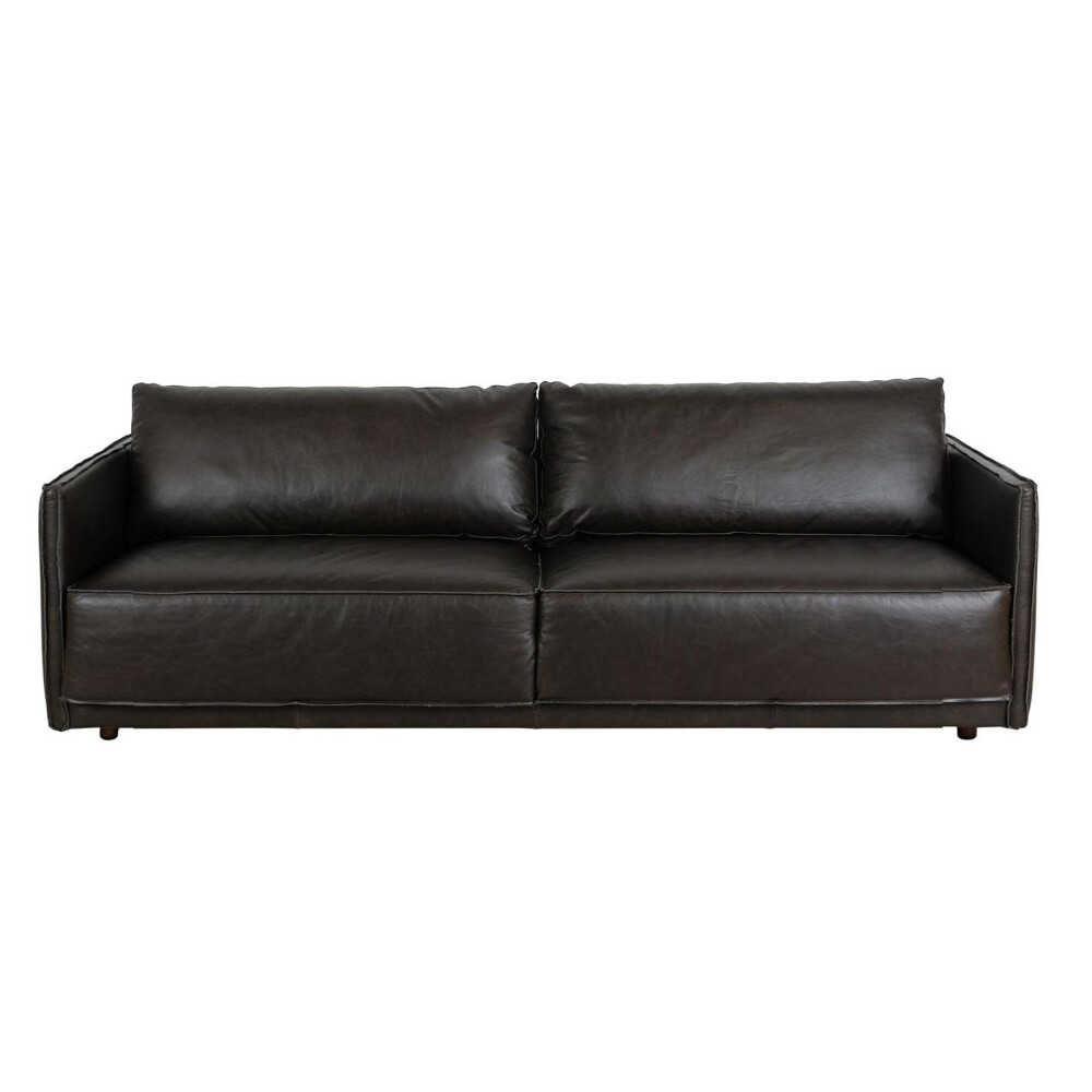 SILLÓN CUERO-100-NATURAL NEGRO ROMEO