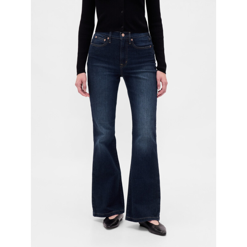 70S FLARE HR DK HOLZER DARK WASH