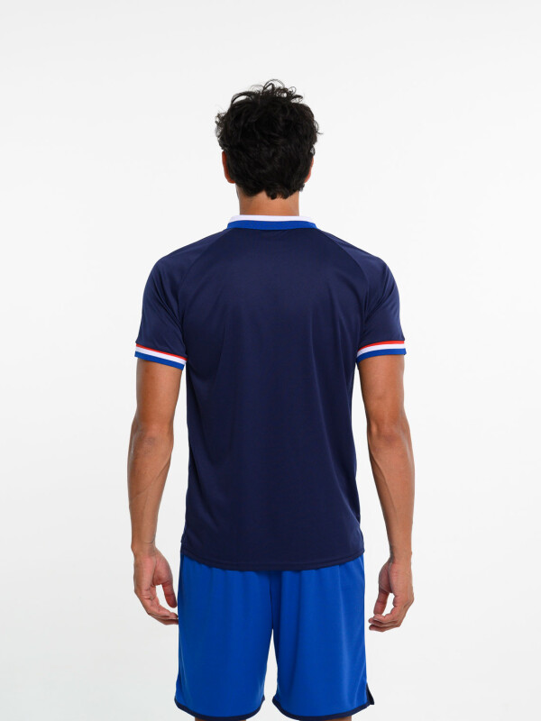 Remera Polo CNdeF Train Licencias Hombre Azul Marino, Azul Royal, Rojo