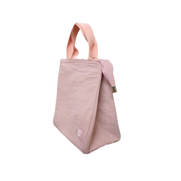 Lunchera triangular rosa