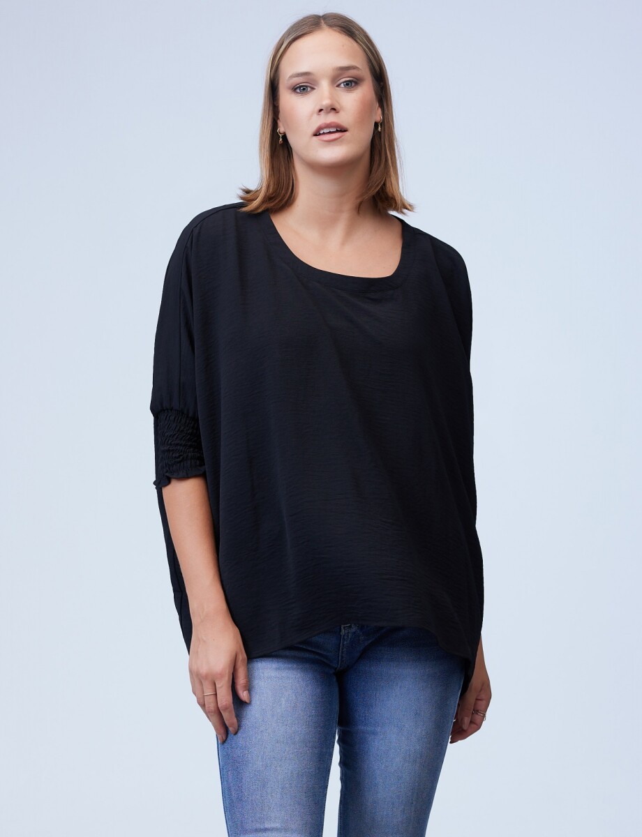 Blusa Oversized - Negro 