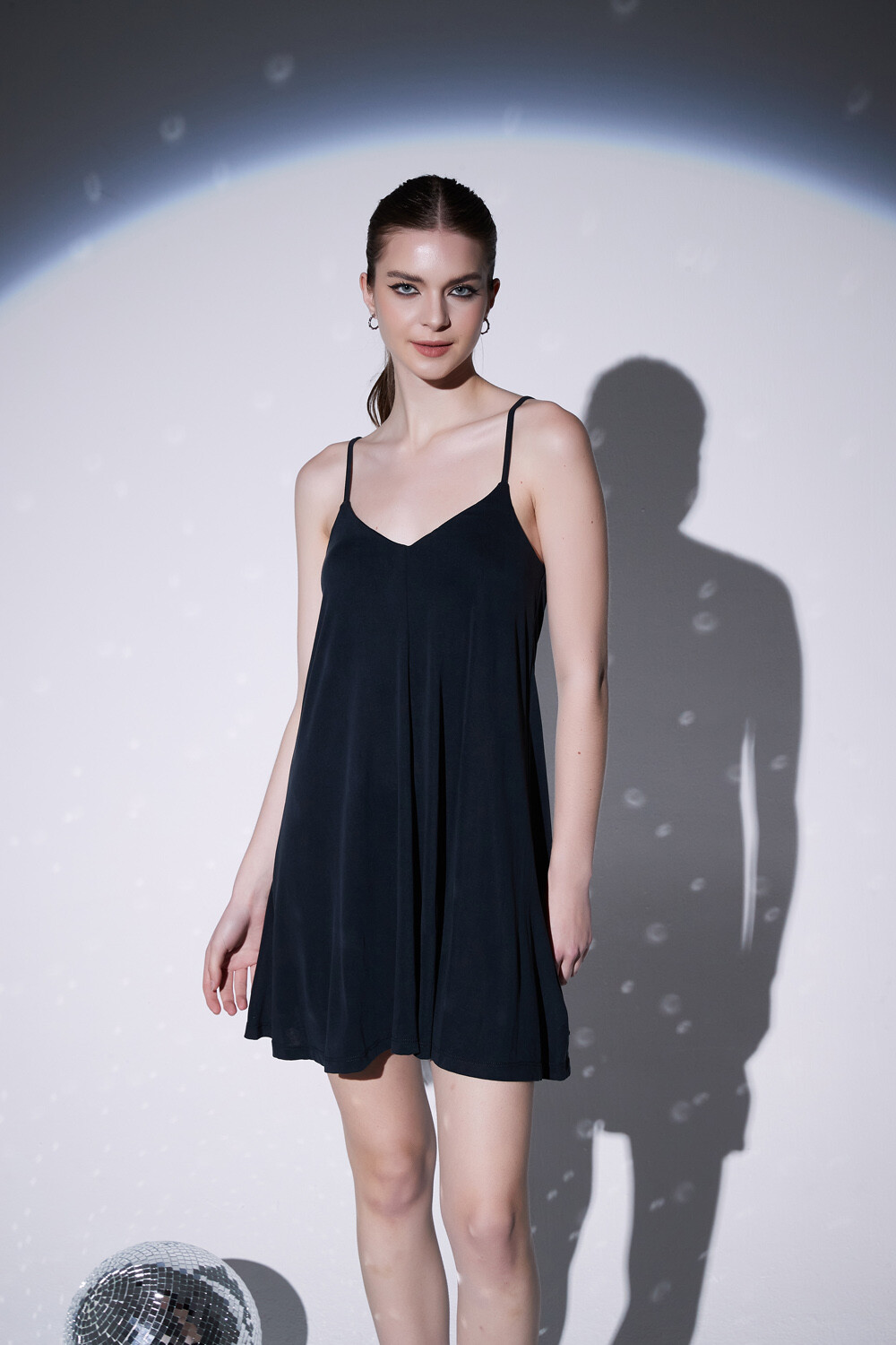 Vestido Chiweshe Gris Oscuro