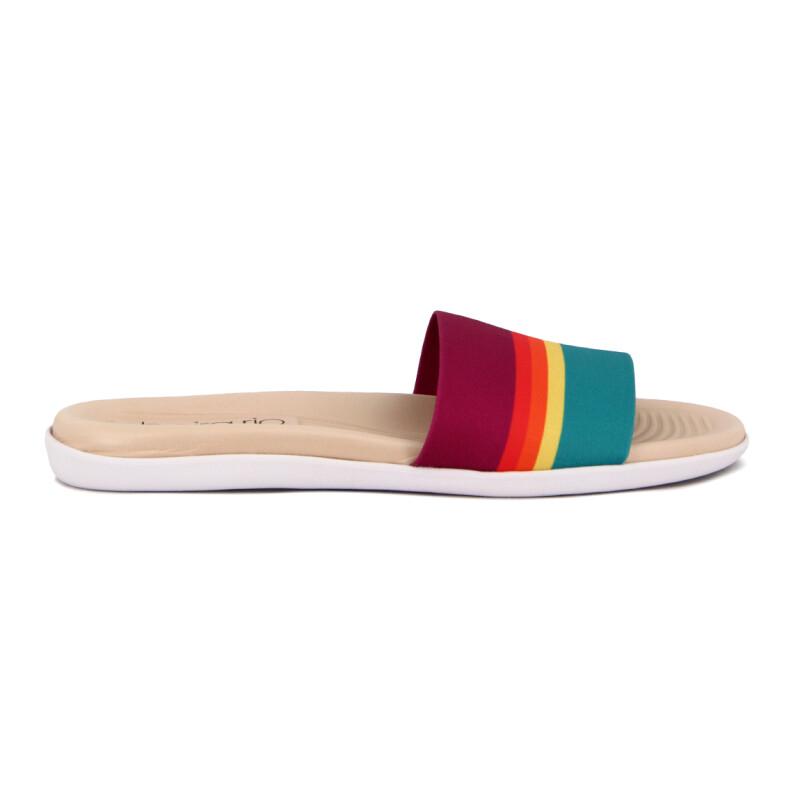 Sandalias Casuales Mujer Beira Rio Tira Ancha Violeta