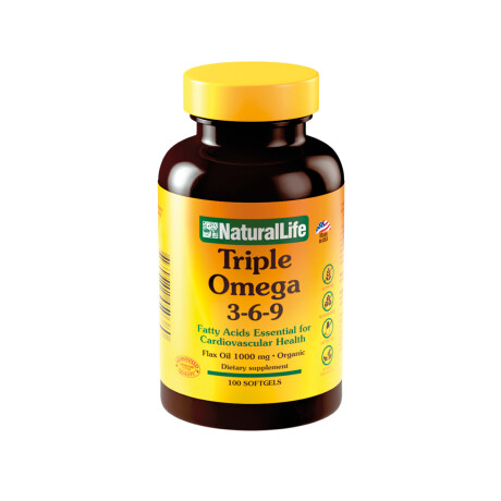Triple Omega 3-6-9 100 caps Natural Life Triple Omega 3-6-9 100 caps Natural Life