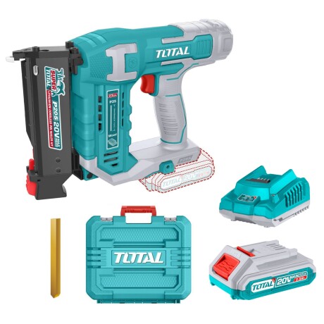 Clavadora Inalámbrica 20v Para Madera - Batería, Cargador Y Clavos 25mm Clavadora Inalámbrica 20v Para Madera - Batería, Cargador Y Clavos 25mm