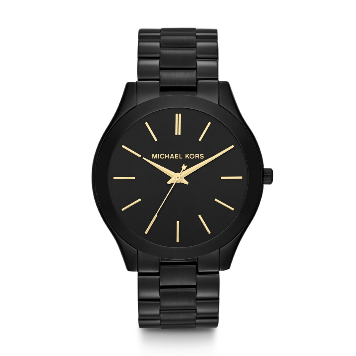 Reloj Michael Kors Slim Runway Acero Negro 