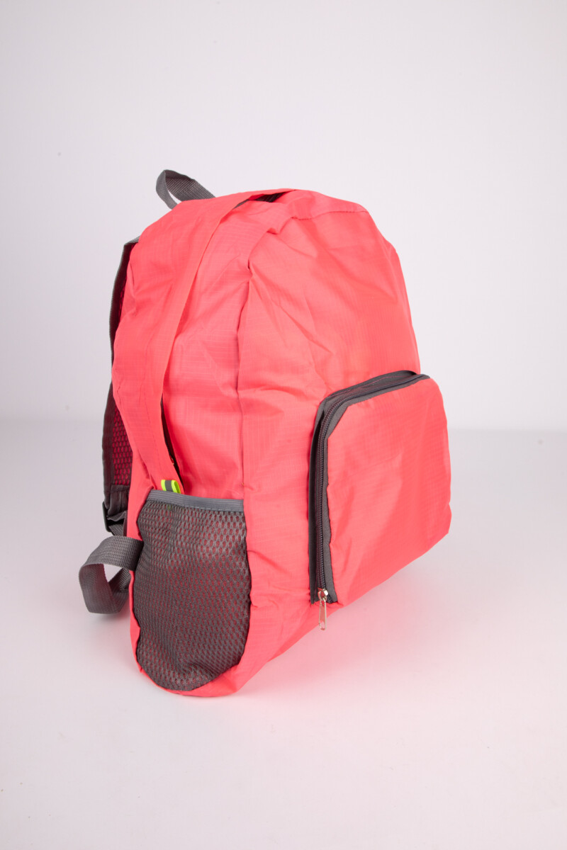 MOCHILA PLEGABLE VIAJE Fuxia