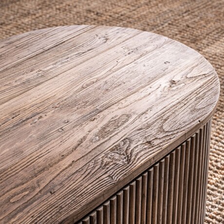 Mesa De Centro Oval Tramatto U