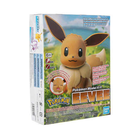 Eevee "Pokemon", Bandai Hobby Pokemon Model Kit (Requiere Armado) Eevee "Pokemon", Bandai Hobby Pokemon Model Kit (Requiere Armado)