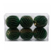 Esferas Navideñas verdes Efecto Tercipelo x 6 Esferas Navideñas verdes Efecto Tercipelo x 6